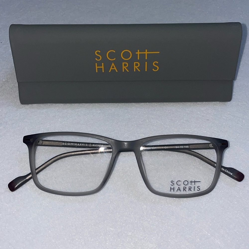 NWT Scott Harris Glasses with Case